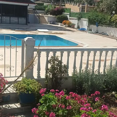 White With Pool , Garden ,balcony With Amazing Panorama *