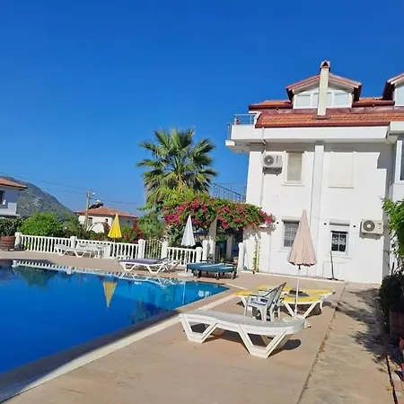 White With Pool , Garden ,balcony With Amazing Panorama * Fethiye