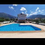 Villa White With Pool , Garden ,balcony With Amazing Panorama *
