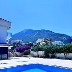 White With Pool , Garden ,balcony With Amazing Panorama Villa *