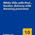 Villa White With Pool , Garden ,balcony With Amazing Panorama Fethiye