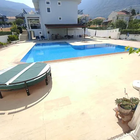Βίλα White With Pool , Garden ,balcony With Amazing Panorama Φετιγιέ