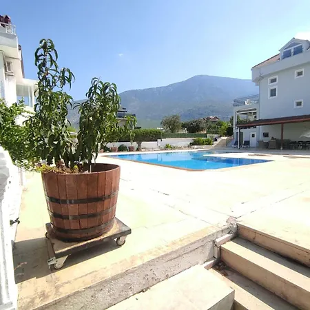 White With Pool , Garden ,balcony With Amazing Panorama *