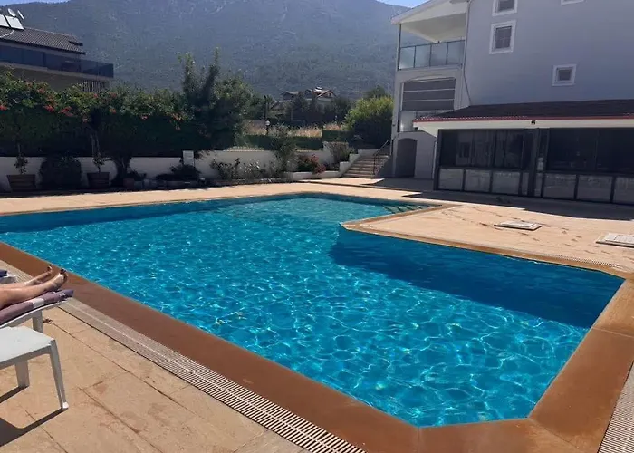 White With Pool , Garden ,balcony With Amazing Panorama Fethiye