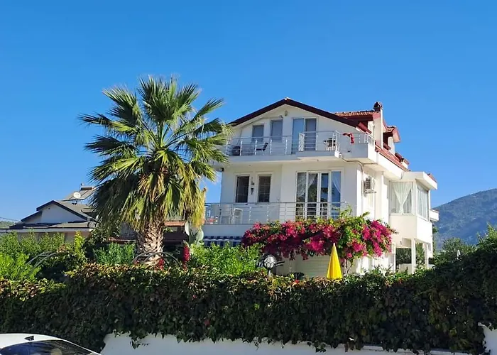 White With Pool , Garden ,balcony With Amazing Panorama *