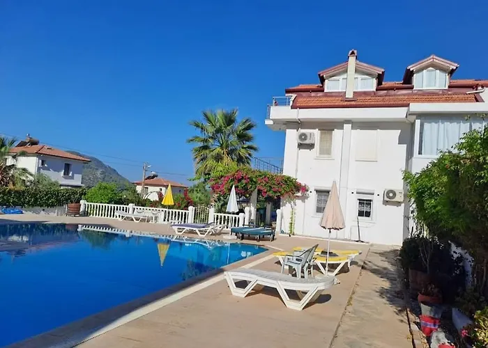 White With Pool , Garden ,balcony With Amazing Panorama * Fethiye